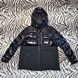 Moose Knuckles Dugald 2.0 Men's Puffer 80/20 Down Feathers Black Coat XXL NEW